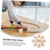 ibasenice 10pcs Train Track Accessories for Model Railway Expansion and Smooth for Boys and Girls Play Compatible Train view 4