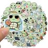 Cute Anime Turtle Waterproof Stickers for Kids Boys Girls, 50Pcs Kawaii Sea Turtle Vinyl Stickers Pack for Water Bottle,Laptop, Scrapbook, Skateboard, Tortoise Animals Party Favors view 2