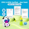 Dog Bubble Machine for Kids & Pets, Automatic Puppy Bubble Blower with 4oz Bubble Solution,Fun Dog Toys & Kids Games, Indoor/Outdoor Play, Birthday Gift, Puppy Party Favors view 3