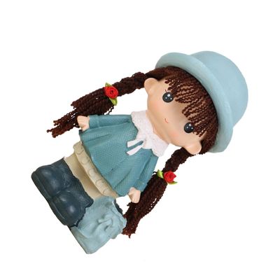 Abaodam 1pc Cute Cartoon Girl Bank Stylish Change Box for Home Decoration Creative Money Saving Pot for Boys and Girls and Adults Chic Desktop Decor