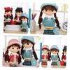 Abaodam 1pc Cute Cartoon Girl Bank Stylish Change Box for Home Decoration Creative Money Saving Pot for Boys and Girls and Adults Chic Desktop Decor view 2