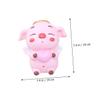 Abaodam Coin Container Bank Boys and Girls Money Bank Pig Shape Fun and Functional Desktop Dec view 2