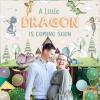 kreat4joy Dragon Baby Shower Decorations, Welcome Baby Shower Decorations Banner Cake Cupcake Toppers Balloons Backdrop for a Little Dragon Is On the Way Coming Soon Boy Girl view 3