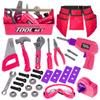 LOYO Kids Tool Set - Toddler Tool Set with Kid Tool Belt Tool Box & Electronic Toy Drill, Kids Construction Toys for Girls Boys Gift for Toddlers Girls Ages 3, 4, 5, 6, 7 Years Old view 1