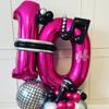 0 Balloon Number Hot Pink 0 Birthday Balloon 40 inch Foil Mylar Large 0 Balloon Numbers for Birthday Party Anniversary Festival view 3