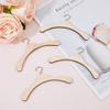 SUPERFINDINGS 12Pcs 12cm Wide Natural Wood Doll Clothe Hanger Navajo White Doll Dress Hanger Mini Pet Coat Hanger Doll Closet Accessories for Organizing Doll Skirt Scarf Pant Trouser view 4