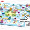 HABA Unicorn Glitter Happy Game Collection - 9 in 1 Games Set: Dice, Board & Card Games for Children from 3 Years - Simply Explained, for 2-4 Players - 2010879001 view 4