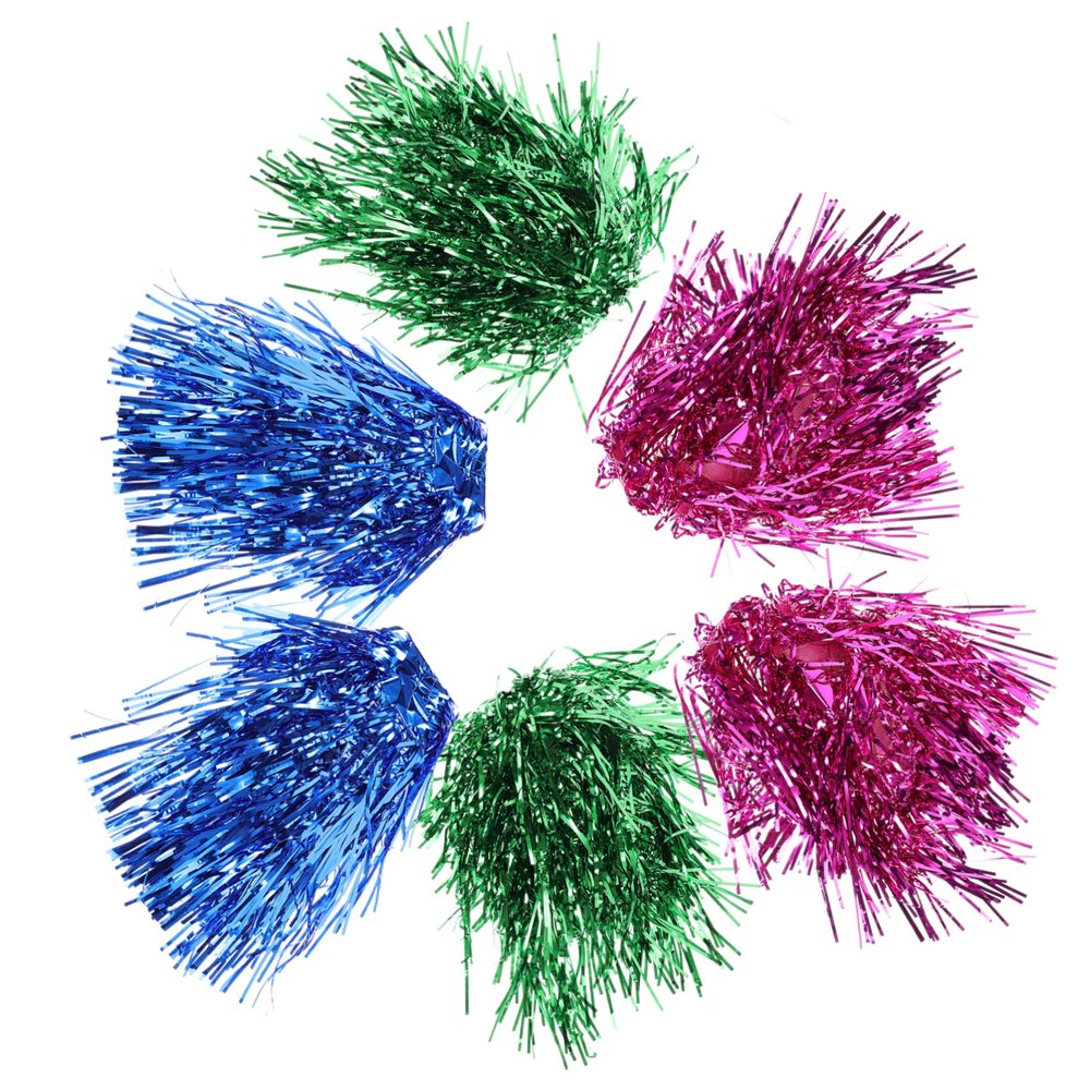 FRCOLOR 6pcs Women Hair Accessories Fake Wavy Wig Cosplay Party Hair Sticks for Women Festival Supplies Wear-resistant and Fun Bun Props