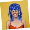 FRCOLOR 6pcs Women Hair Accessories Fake Wavy Wig Cosplay Party Hair Sticks for Women Festival Supplies Wear-resistant and Fun Bun Props view 3