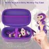 MGZNMTY Carrying Case Compatible with Fingerlings Monkey Toy - 2023 New Interactive Toys for Kids (Purple) (Only Case) view 2