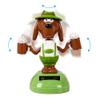 SEADEAR Puppy Doll Car Dashboard Ornaments, Doll Solar Dancing Toy Shaking Puppy Dashboard Ornament for Car Office Desk Home Decor view 1