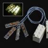 Pamvava Light Up Bricks, 2 Sets 1X4 LED Lighting Kit, Classic DIY Lights Accessories Compatible with Major Brands view 1