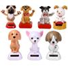 SEADEAR Puppy Doll Car Dashboard Ornaments, Doll Solar Dancing Toy Shaking Puppy Dashboard Ornament for Car Office Desk Home Decor view 3