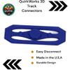 Track Connector Replacement Pieces Compatible with Hot Wheels Track  Connectors for Hot WheelsStyle Race Track Parts  Extra Track Accessories for Repair and Extension view 2