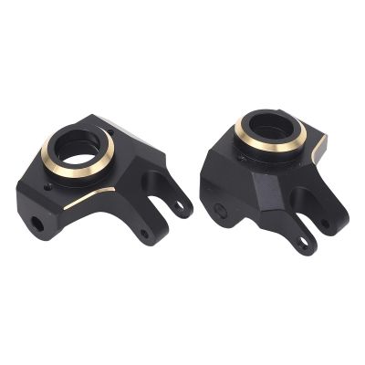 2Pcs RC Front Steering Cups,Brass RC Car Front Axle Steering Knuckle Replacement Vehicle Scale Accessories for SCX10 II AR44 Vehicle Bodies & Scale Accessories