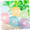 balacoo 12Pcs Resin Shell Decors Seashell Pearl Figurines Decorate Accessories Mini Mini Resin Shell Ornament Fish Tank Tiny Shell Figures Resin Small case Statue, 2.90X2.30X0.50CM view 3