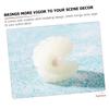 balacoo 12Pcs Resin Shell Decors Seashell Pearl Figurines Decorate Accessories Mini Mini Resin Shell Ornament Fish Tank Tiny Shell Figures Resin Small case Statue, 2.90X2.30X0.50CM view 4
