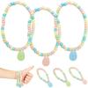 Fruidles Easter Egg Candy Bracelet & Necklace, Multicolor Fruit-Flavored Chewables for Party Favors (Pack of 576) view 4
