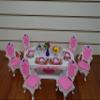 Gloria Doll Furniture (Deluxe Dining Room Set) for 11 inches Fashion Dolls view 1
