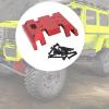 B Baosity RC Center Gearbox Mount Plate Part Replaces Accessories Upgrades for MN128 MN86 MN86S 1/12 RC Rock Crawler Car Toy Hobby, red, 74mmx67mmx18.5mm view 4