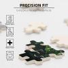 Rain in The Woods Puzzles 1000 Pieces Jigsaw Puzzles Personalized Puzzle Wooden Picture Puzzle for Adults Photo Puzzle Art Wall Hanging Decor for Birthday Wedding Valentine's Day Anniversary view 4