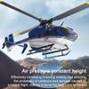 RC Helicopter Drone Kit, 1/48 2.4G RC 4CH EC-135 Airbus Helicopter Aviation Aircraft Model, Outdoor Airplane Model Toys for Kids Adults (RTF Version) view 4