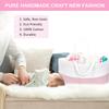 ABenkle X-Large Diaper Caddy Organizer - Cotton Rope Nursery Storage Basket for Baby Essentials, Boys & Girls Shower Gift, Changing Table Organizer view 3