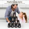 yeesport 12 Pcs Sport Stacking Cups, Sport Training Game for Challenge Competition, Plastic Stacking Cups, Classic Family Game for Kids and Adults, Black view 4