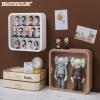 Naconmlet Clear Display Case, Figures with Light, Wall-Mounted Display Cases 3-Layer Storage Box with Door, Dust Proof, Moisture Proof, Suitable for Pop Mart, Collectibles Mini Figures Toys view 4