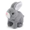 Oeofuzep Hopping Walking Bunby Realistic Bunny Toy Rabbit Toy with Sounds, Wiggling Ears, Twitching Mouth and Nose, Educational Interactive Bunny Bunbi for Baby view 1