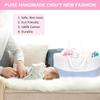 ABenkle X-Large Diaper Caddy Organizer - Cotton Rope Nursery Storage Basket for Baby Essentials, Boys & Girls Shower Gift, Changing Table Organizer view 2
