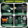 GIFTINBOX Kids Army Costume For Boys Military Soldier Costume with Army Toys,Dress Up Boy Costume Halloween Costumes for Kids Boys 5-7 view 4