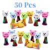Sepco 50PCS Mini Jumping Popper Spring Launcher Little Pop up Jumper Bouncy Party Favors Kids Bulks Toys for Easter Eggs Fillers Christmas Stocking Stuffers view 2