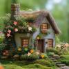 100PCS Mini Resin Daisy Flowers Dollhouse Mini Things Miniature Flowers for Crafts Tiny Things for Fairy Garden Dollhouse Micro Landscaping view 3