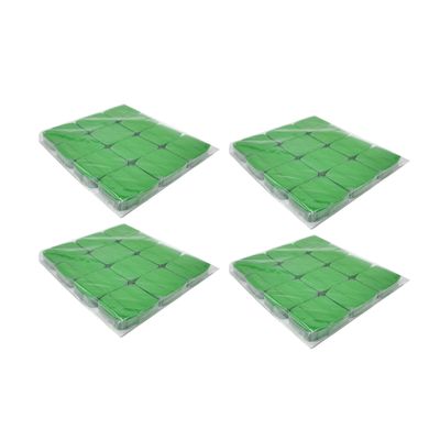 AIMOFAMAG Magic Snow Storm Paper Professional Magician Gimmick Trick Stage Magic Accessory Snowstorm Paper Trick for Magic Show(4 Pack,Green)