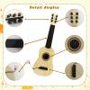 Kids Toy Guitar 6 String,17 inch Mini Baby Guitar with Pick,Musical Instrument Educational Toy for Toddlers Beginner,Preschoolers view 2