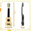 Kids Toy Guitar 6 String,17 inch Mini Baby Guitar with Pick,Musical Instrument Educational Toy for Toddlers Beginner,Preschoolers view 3