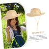PRETYZOOM Kids 52-56cm Lightweight and Breathable for Beach and Party Decorations Beige view 3