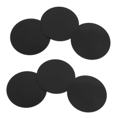 Vaguelly 10pcs Acrylic Mini Base for Figures Circular Display Stands for Doll Models Craft Material for Gaming Miniatures and Tabletop
