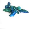 HUAWELL 3 Pack 3D Printed Dragon with Wing Full Articulated Flying Wing Dragon Toys Home Office Decor Easter Gift for Dragon Lovers Home/School/Office Decor Collectables (3 Pack Flying Dragon) view 3