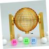 Parliky 30pcs 1 30 Ball Number Pong Balls Football Numbered Balls and Bag Pong Bingo Bingo Number Group Games Large Groups Party Props Bowls Raffle Colorful Plastic view 3