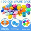 100 PCS Prefilled Easter Eggs with Toys Inside, Plastic Easter Eggs Filled with Toys Bulk for Easter Egg Hunting, Assortment Birthday Party Supplies Gifts Classroom Carnival Prizes for Boys Girls view 3