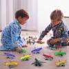15 Pack Airplane Toys Goodie Bag Stuffers, Mini Diecast Toy Airplane for Boys 3 4-8 Years, Pull Back Alloy Model Planes Toys for Kids Easter Gifts Easter Basket Stuffers & Party Favors, 6 Colors view 4