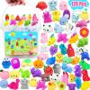 120Pcs Mochi Squishies Toys, Kawaii Squishy Bulk for Kids Party Favors, Squeeze Toys for Stress Relief, Classroom Prizes, Christmas Goodie Bag Stuffers, Easter Party Bag Filler, Birthday Gifts(Random) view 1