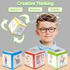 BOHEMIABY Foam Dice for Classroom, 4Pcs 3.9 Inch Large Squishy Dice for Kids - Story Cubes with 24 Theme Cards, Blank Dry Erase Dice for Teachers, Math Manipulatives, Story Telling, Learning Games view 2