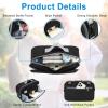Accmor Stroller Organizer, Universal Stroller Organizer with Insulated Cup Holder Pocket, Dual Purpose Large Capacity Stroller Bag Caddy, Stroller Accessories Fits for Uppababy, Doona, Nuna Strollers view 4