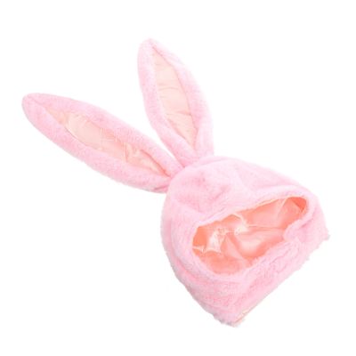 ABOOFAN 1pc Adorable Rabbit Ear Headgear for Cosplay Festivals and Parties Cute Pink Bunny Hat Photo Props for Halloween Christmas and Masquerades