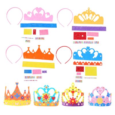 ABOOFAN 4set Creative Birthday Hats for Boy Girl Various Designs for Themed Parties for Fun Celebrations and Unique Photo Props