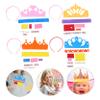 ABOOFAN 4set Creative Birthday Hats for Boy Girl Various Designs for Themed Parties for Fun Celebrations and Unique Photo Props view 4
