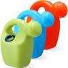 Lunmon 3 Pcs Kids Watering Can Plastic Mini Watering Can Bulk for Child Toddler Flower Garden Sand Beach Toy Garden Tools for Boys Girls End of Year Gifts view 1